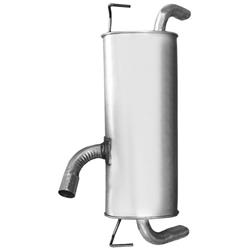 AP Exhaust Challenge Steel 2.5 Inch Muffler 30081