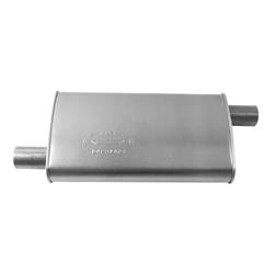 AP Exhaust Enforcer II Steel 2.25 Inch Muffler 3746SL