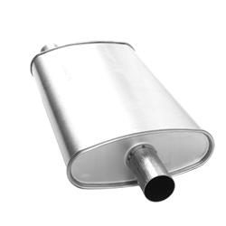 AP Exhaust Enforcer II Steel 2.25 Inch Muffler 3777SL