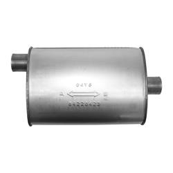 AP Exhaust Enforcer II Steel 2 Inch Muffler 3779