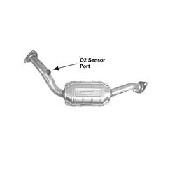AP Exhaust Direct-Fit Catalytic Converters for 1999-2004 FRONTIER, 2000-2004 XTERRA - 642736