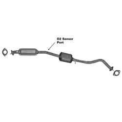 AP Exhaust Direct-Fit Catalytic Converters for 1999-2002 MIATA - 642953