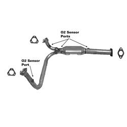 AP Exhaust Direct-Fit Catalytic Converters 645946