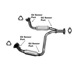 AP Exhaust Direct-Fit Catalytic Converters 645947