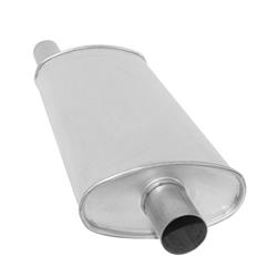 AP Exhaust Big Max Turbo Steel 2.25 Inch Muffler 6491