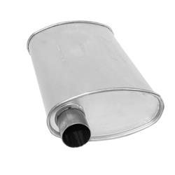 AP Exhaust Big Max Turbo Steel 2 Inch Muffler 6497