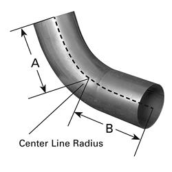 AP Exhaust Mandrel-Bent Elbows 5 Inch Chromoly Exhaust Pipe 809530