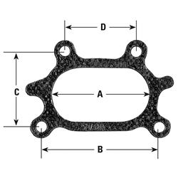 AP Exhaust Flange Gaskets 8480