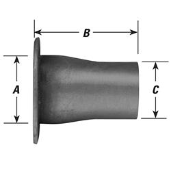 AP Exhaust Header Reducers with 2.5 Inch Outlet 9071