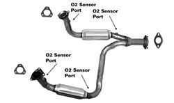 Catco Catalytic Converters - Catalytic Converters for 1999 SIERRA 1500, SIERRA 2500, SILVERADO 1500 - 912063