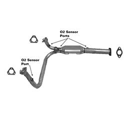 AP Exhaust Direct-Fit Catalytic Converters 912396