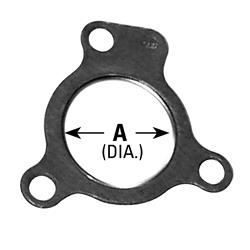AP Exhaust Flange Gaskets for 1990-1997 MIATA - 9247