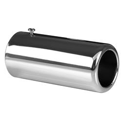 AP  Round, Chrome 1.88 Inch Exhaust Tip 9820