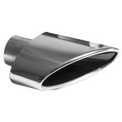 AP  Oval, Chrome 2 Inch Exhaust Tip ST1261S