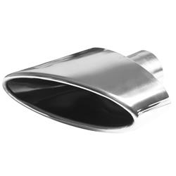 AP  Oval, Chrome 2 Inch Exhaust Tip ST1262S