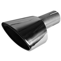 AP  Round, Chrome 2.38 Inch Exhaust Tip ST1264S
