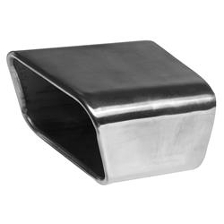 AP  Rectangular, Chrome 2 Inch Exhaust Tip ST1266S