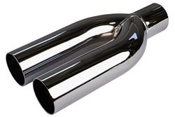 AP Exhaust Xlerator  Round, Chrome 2 Inch Exhaust Tip XDP200