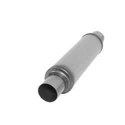 AP Exhaust Xlerator Performance 409 Stainless Steel 2.5 Inch Muffler XS0416