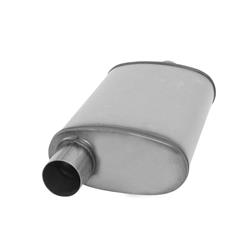 AP Exhaust Xlerator Performance 409 Stainless Steel 2.5 Inch Muffler XS1226
