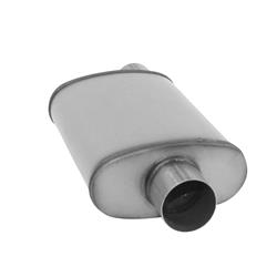 AP Exhaust Xlerator Performance 409 Stainless Steel 3 Inch Muffler XS1229