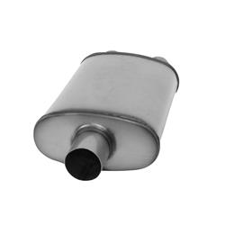 AP Exhaust Xlerator Performance 409 Stainless Steel 2.5 Inch Muffler XS2157