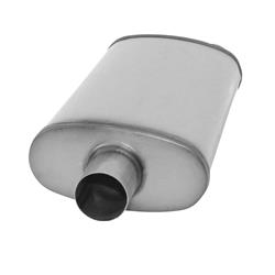 AP Exhaust Xlerator Performance 409 Stainless Steel 2.5 Inch Muffler XS2258