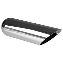 AP Exhaust Xlerator  Round, Chrome 2.25 Inch Exhaust Tip XSAC318