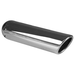 AP Exhaust Xlerator  Round, Chrome 4 Inch Exhaust Tip XSBRAC40124