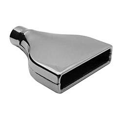 AP Exhaust Xlerator  Rectangular, Chrome 2.25 Inch Exhaust Tip XSCAM214