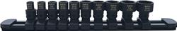 Astro Pneumatic Tool Company 10-Piece SAE 1/4 in. Low-Profile Nano Impact Socket Sets 78110