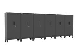 Armadillo Tough 6-Piece Storage Cabinets Sets