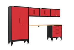 Armadillo Tough 6-Piece Storage Cabinets Sets AR6PC42R
