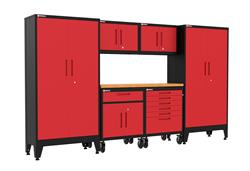Armadillo Tough 7-Piece Storage Cabinets Sets AR7PC18R