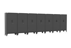 Armadillo Tough 7-Piece Storage Cabinets Sets AR7PC35B