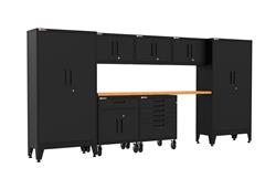 Armadillo Tough 8-Piece Storage Cabinets Sets