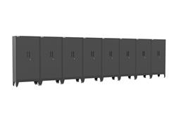 Armadillo Tough 8-Piece Storage Cabinets Sets AR8PC36B