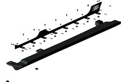 ARB Rock Sliders for 2018-2024 WRANGLER - 4450240