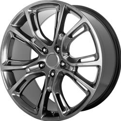 OE Creations PR137 Dark Hyper Silver Wheels 18x8