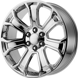 OE Creations PR166 Chrome Wheels 20x9