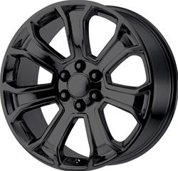 Performance Replicas PR166 Gloss Black Wheels 20x9