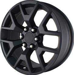 Performance Replicas PR169 Matte Black Wheels 20x9