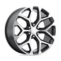 Performance Replicas PR176 Gunmetal Wheels with Machined Face 26x10