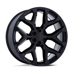 OE Creations PR177 Gloss Black Wheels 24x10