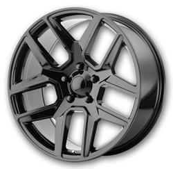 OE Creations PR192 Gloss Black Wheels 20x9