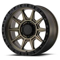 ATX Wheels AX202 Series Matte Bronze Wheels with Matte Black Lip AX20289068600