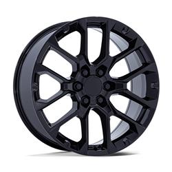 Performance Replicas PR224 Gloss Black Wheels 22x9