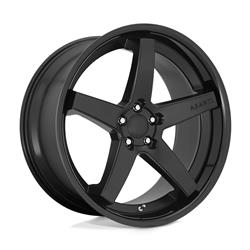 Asanti Black Label ABL31 Regal Satin Black Wheels with Gloss Black Lip 20x10.5