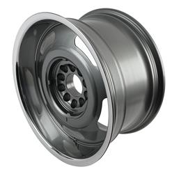 American Racing VN506 Mag Gray Wheels with Polished Lip 17x9