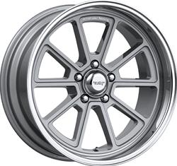 American Racing VN510 Draft Vintage Silver Diamond-Cut Lip Wheels 20x10